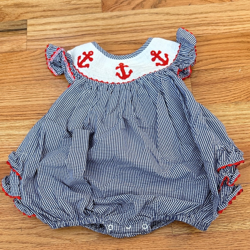 Nautical Baby Bubble with Anchor Design
